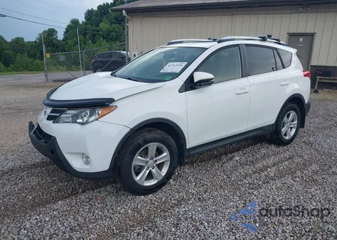 2014 Toyota Rav4 Xle z USA, uszkodzony, nr VIN JTMRFREV7EJ011366